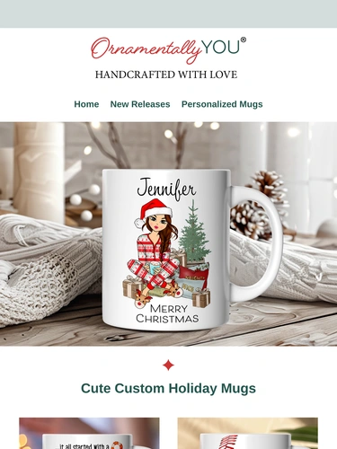 Ornamentally You Holiday Campaign