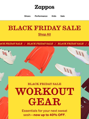Zappos Sale Announcement