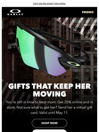 Oakley Sale Announcement