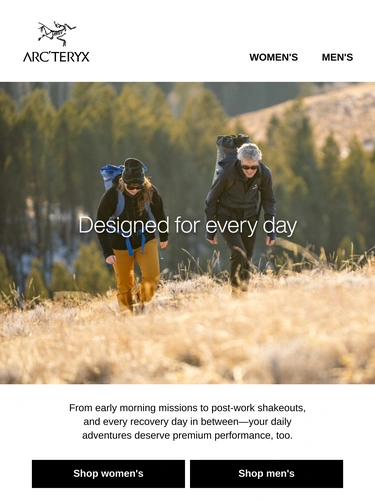 Arc'teryx Newsletter
