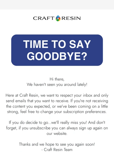 Craft Resin Newsletter