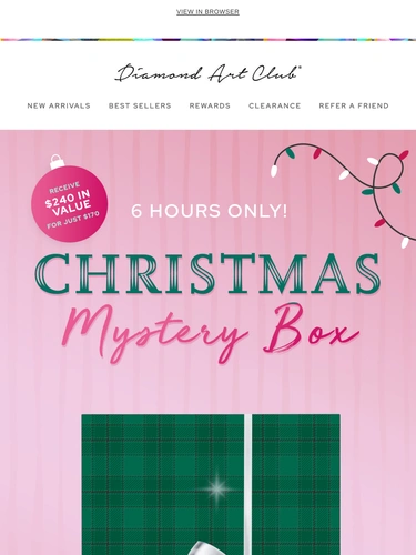 Diamond Art Club Sale Announcement