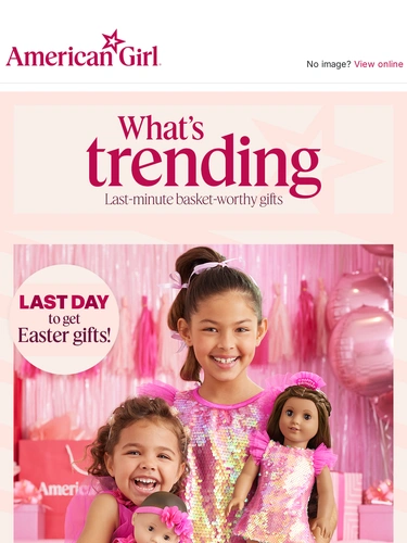 American Girl Sale Announcement