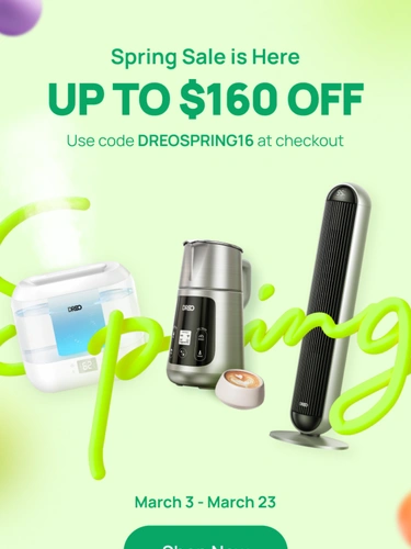 Dreo Sale Announcement