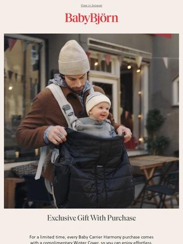 BabyBjörn Sale Announcement