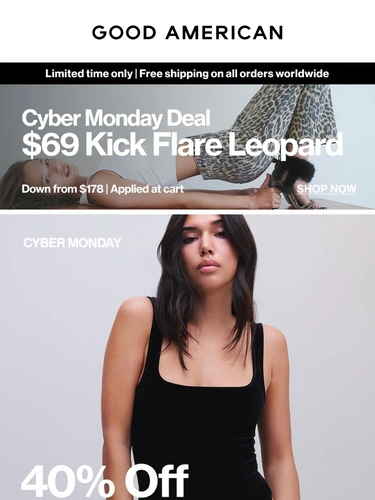 Good American Sale Announcement