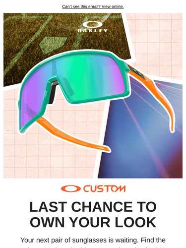 Oakley Sale Announcement