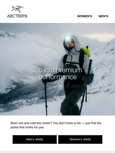 Arc'teryx Newsletter
