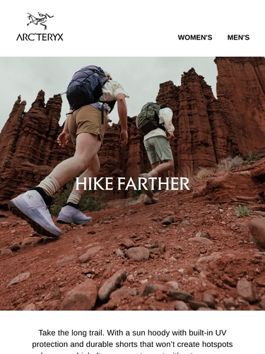 Arc'teryx Newsletter