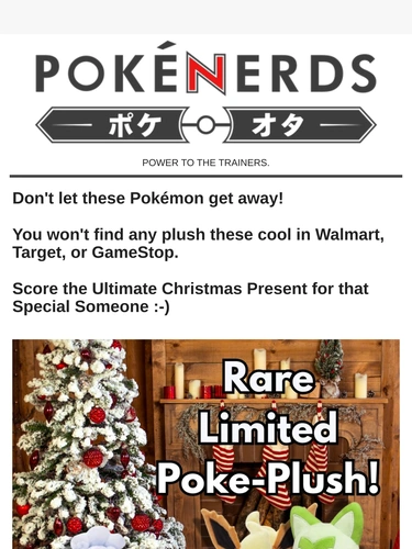 The PokeNerds Store Sale Announcement