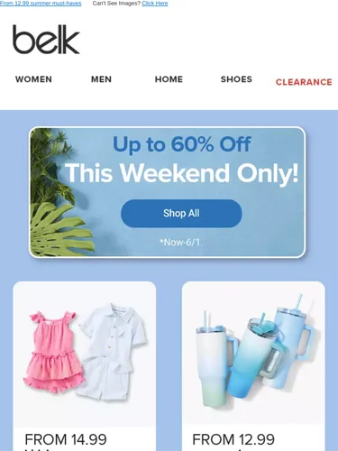 Belk Sale Announcement