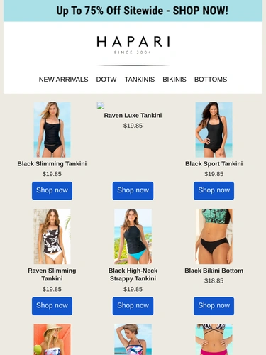 HAPARI Sale Announcement