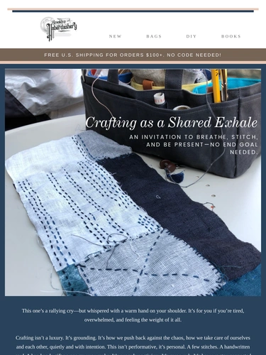 Brooklyn Haberdashery Newsletter