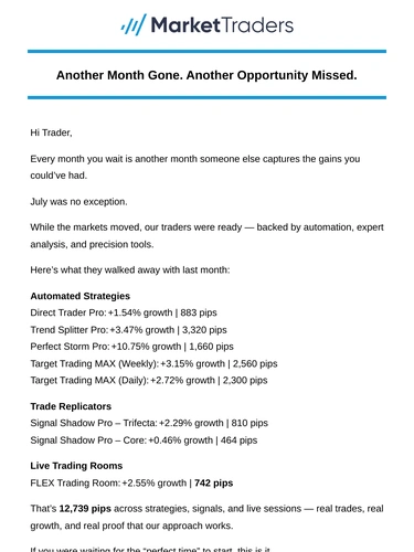 Market Traders Email