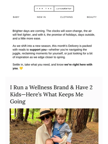 For The Creators Newsletter