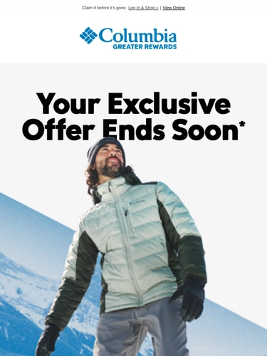 Columbia Sportswear Welcome Series