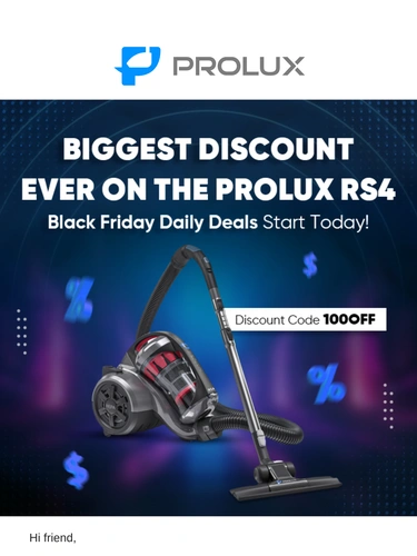 ProLux Cleaners Sale Announcement
