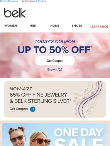 Belk Sale Announcement
