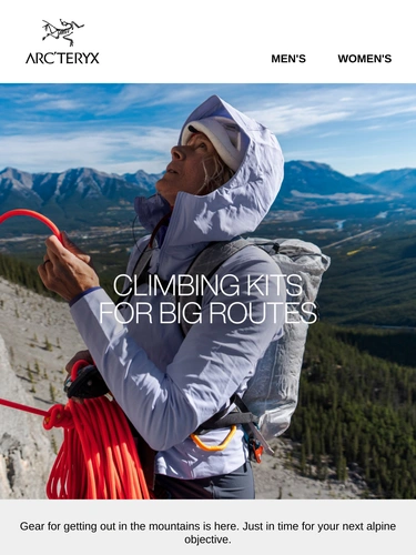 Arc'teryx Newsletter