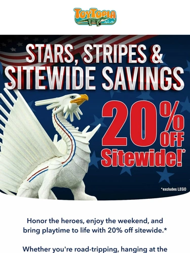 Toytopia Sale Announcement