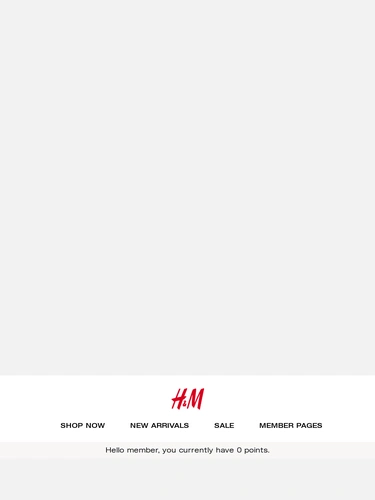 H&M Sale Announcement