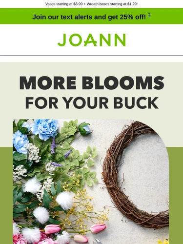 Joann Sale Announcement
