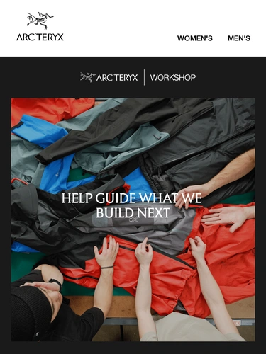 Arc'teryx Newsletter
