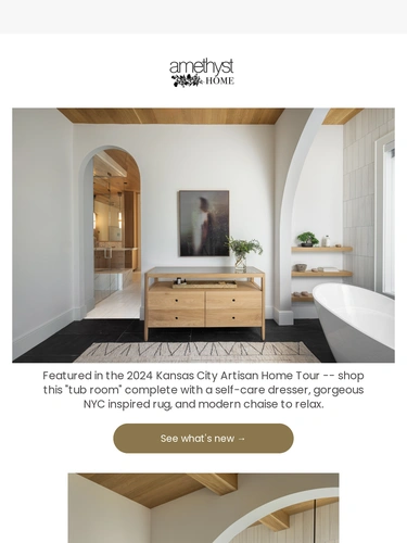 Amethyst Home Newsletter