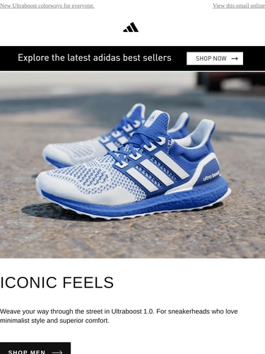 Adidas Sale Announcement