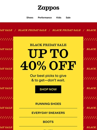 Zappos Holiday Campaign