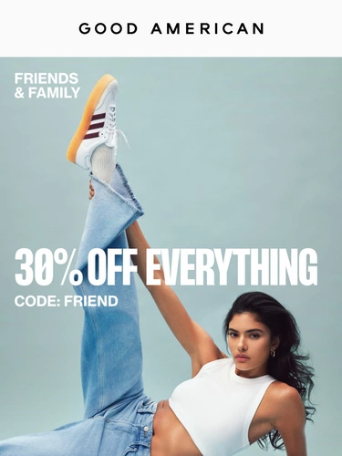 Good American Sale Announcement
