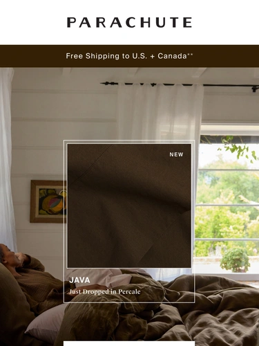 Parachute Home Sale Announcement