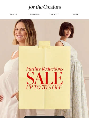 For The Creators Sale Announcement