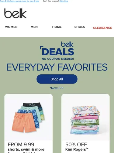 Belk Sale Announcement