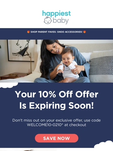 Happiest Baby Sale Announcement