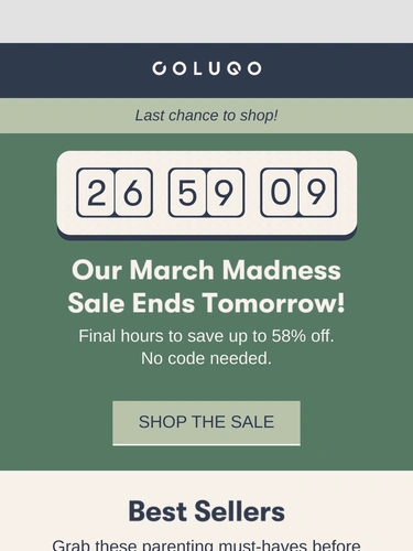 Colugo Sale Announcement
