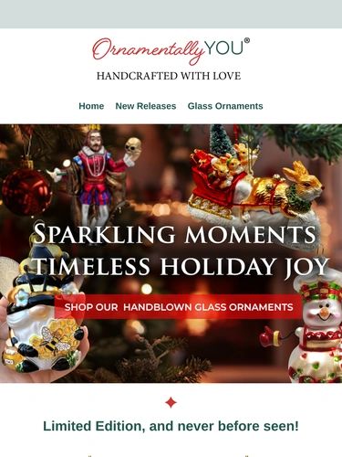 Ornamentally You Holiday Campaign