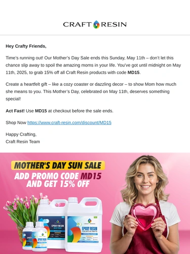 Craft Resin Holiday Campaign