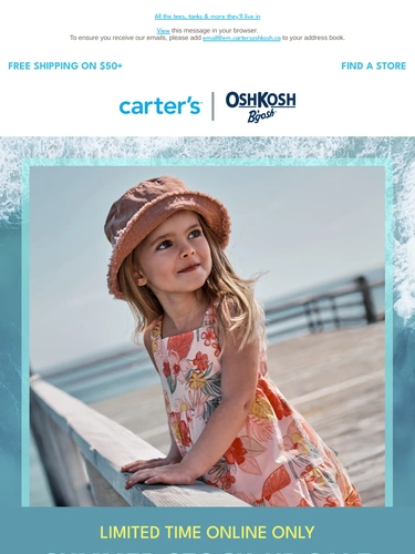 Carter's OshKosh Newsletter