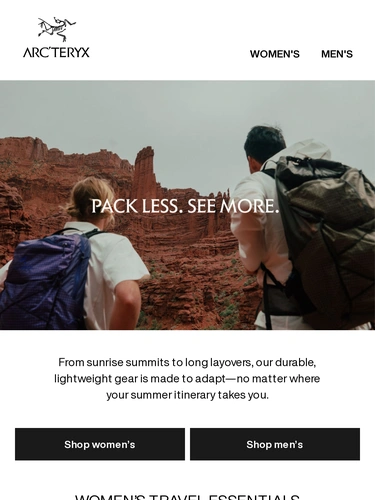 Arc'teryx Sale Announcement