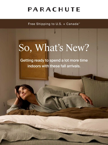 Parachute Home Sale Announcement