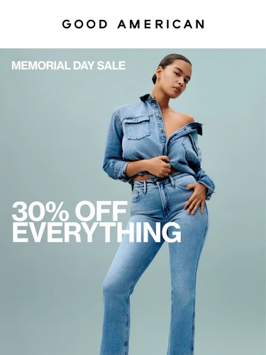 Good American Sale Announcement