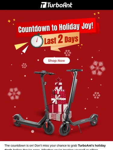 TurboAnt Holiday Campaign