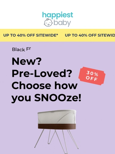 Happiest Baby Sale Announcement