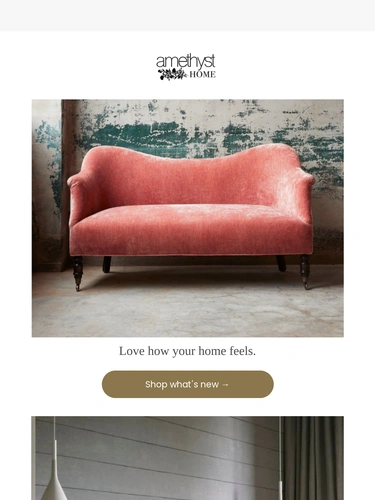 Amethyst Home Newsletter
