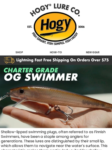 Hogylures Sale Announcement