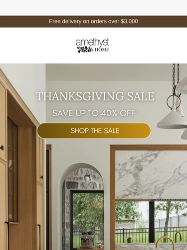 Amethyst Home Sale Announcement