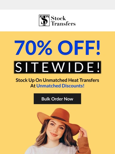 Stock Transfers Sale Announcement