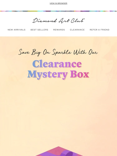 Diamond Art Club Sale Announcement