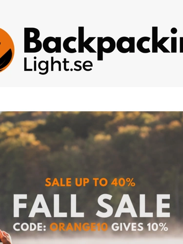 Backpacking Light Sale Announcement